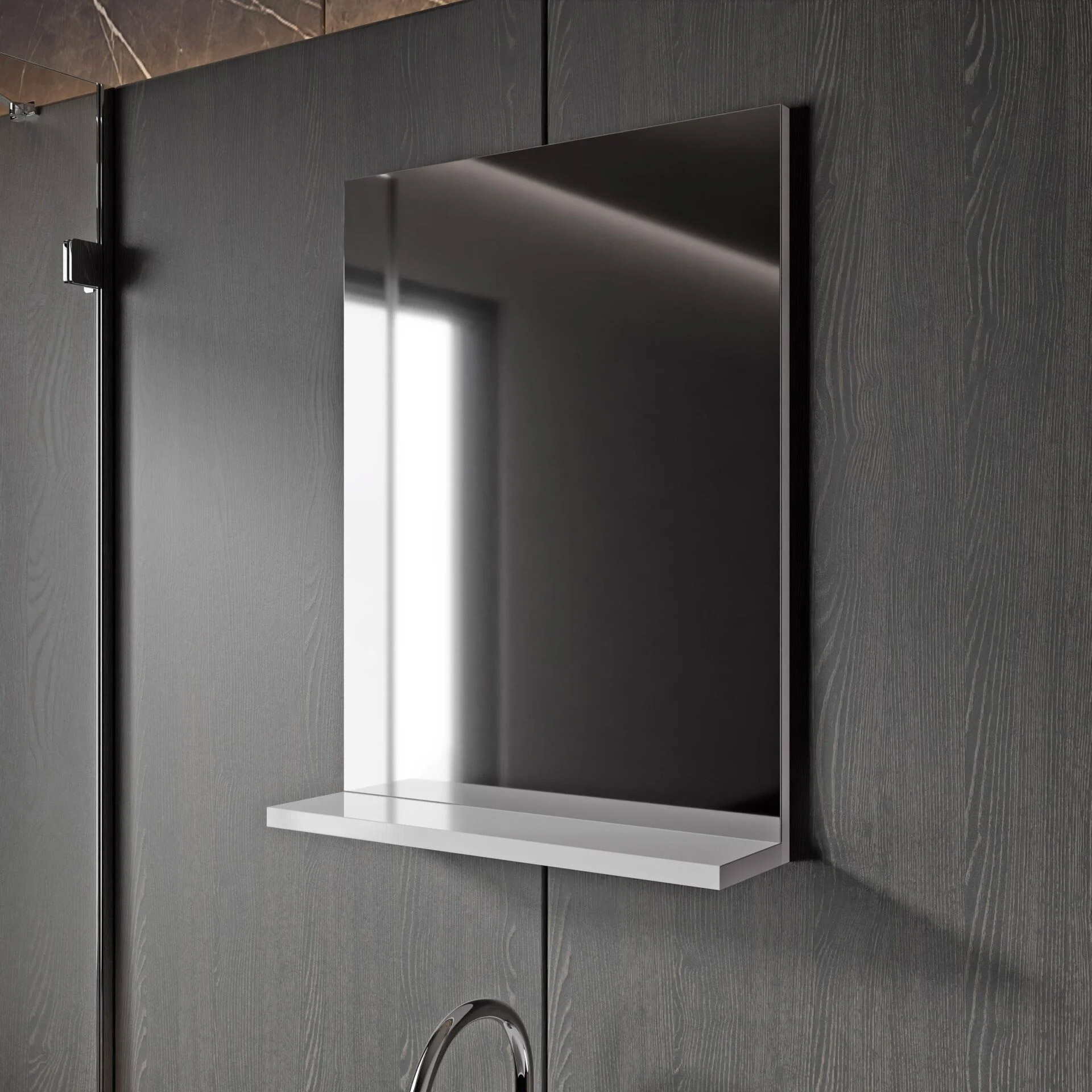 Karen Banyo Milano 50 CM Lavabolu Banyo Dolabı Banyo Dolap Modeli | Mekan Kapı 