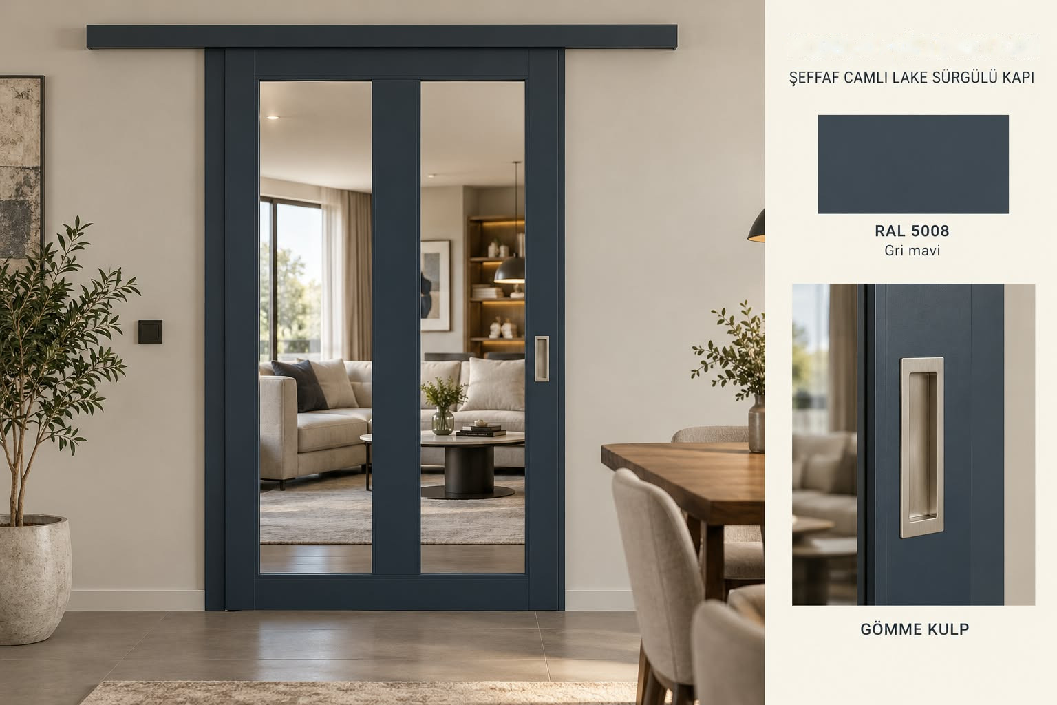 LS-111 Lake Sürgülü Kapı | Mekan Kapı