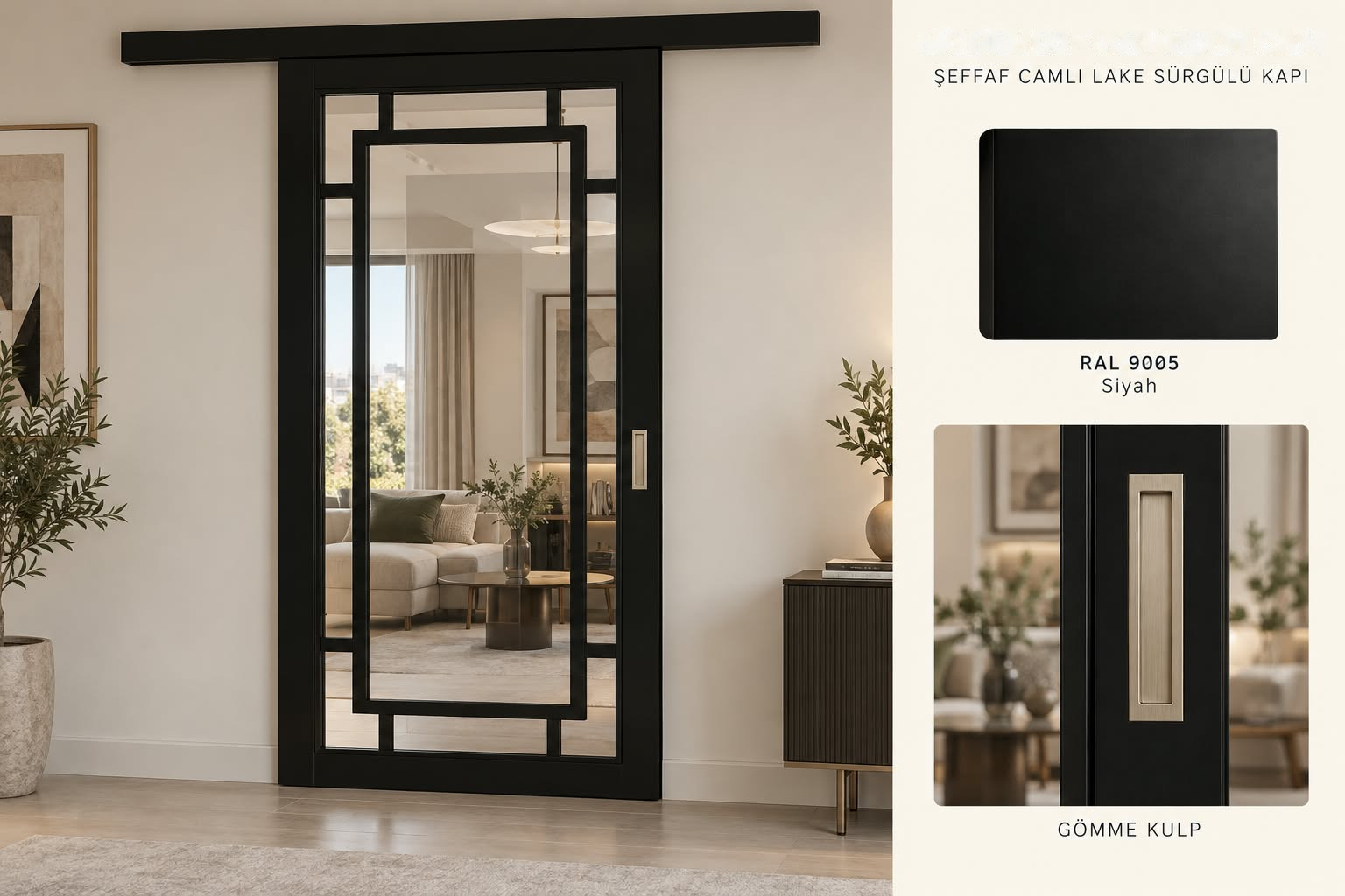 LS-116 Lake Sürgülü Kapı | Mekan Kapı