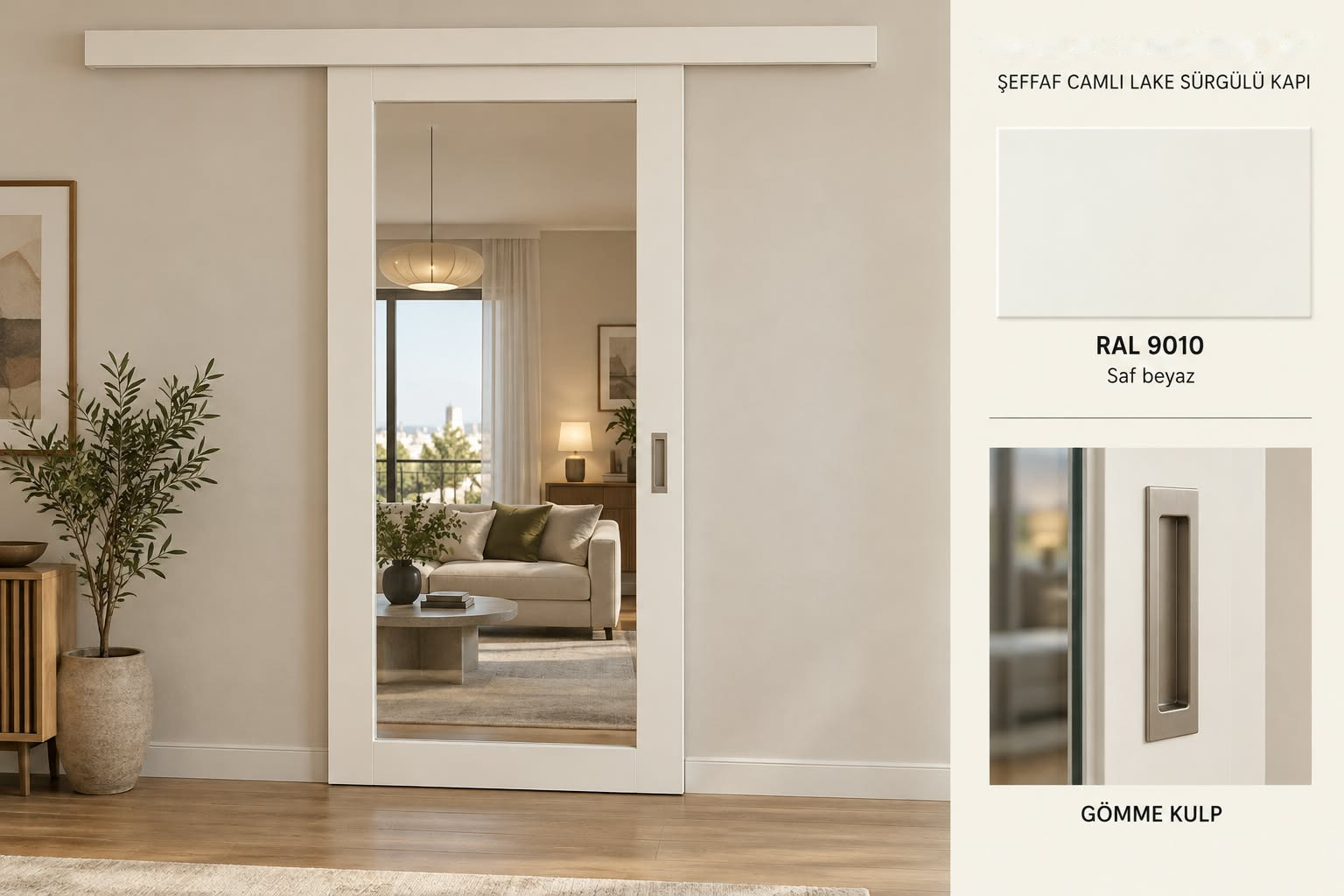LS-120 Lake Sürgülü Kapı | Mekan Kapı
