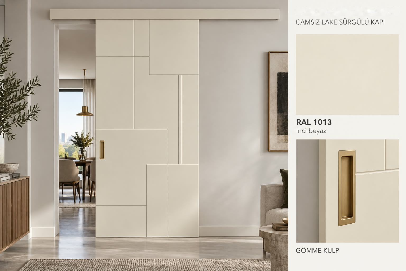 LS-137 Lake Sürgülü Kapı | Mekan Kapı