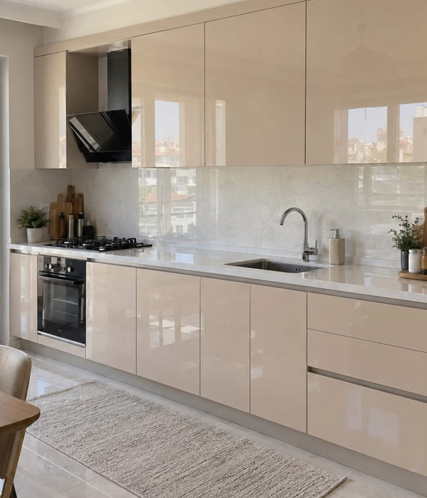MDF Gövde High Gloss Kapak | Mekan Kapı