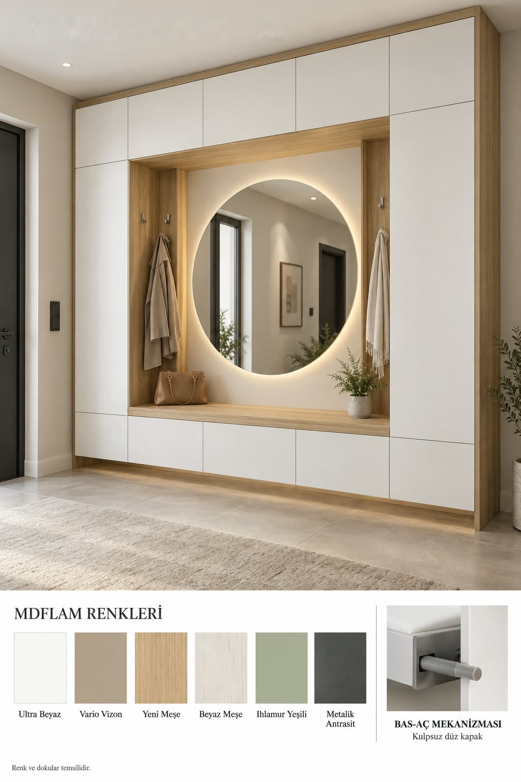 PM-118 Portmanto Modelleri | Mekan Kapı