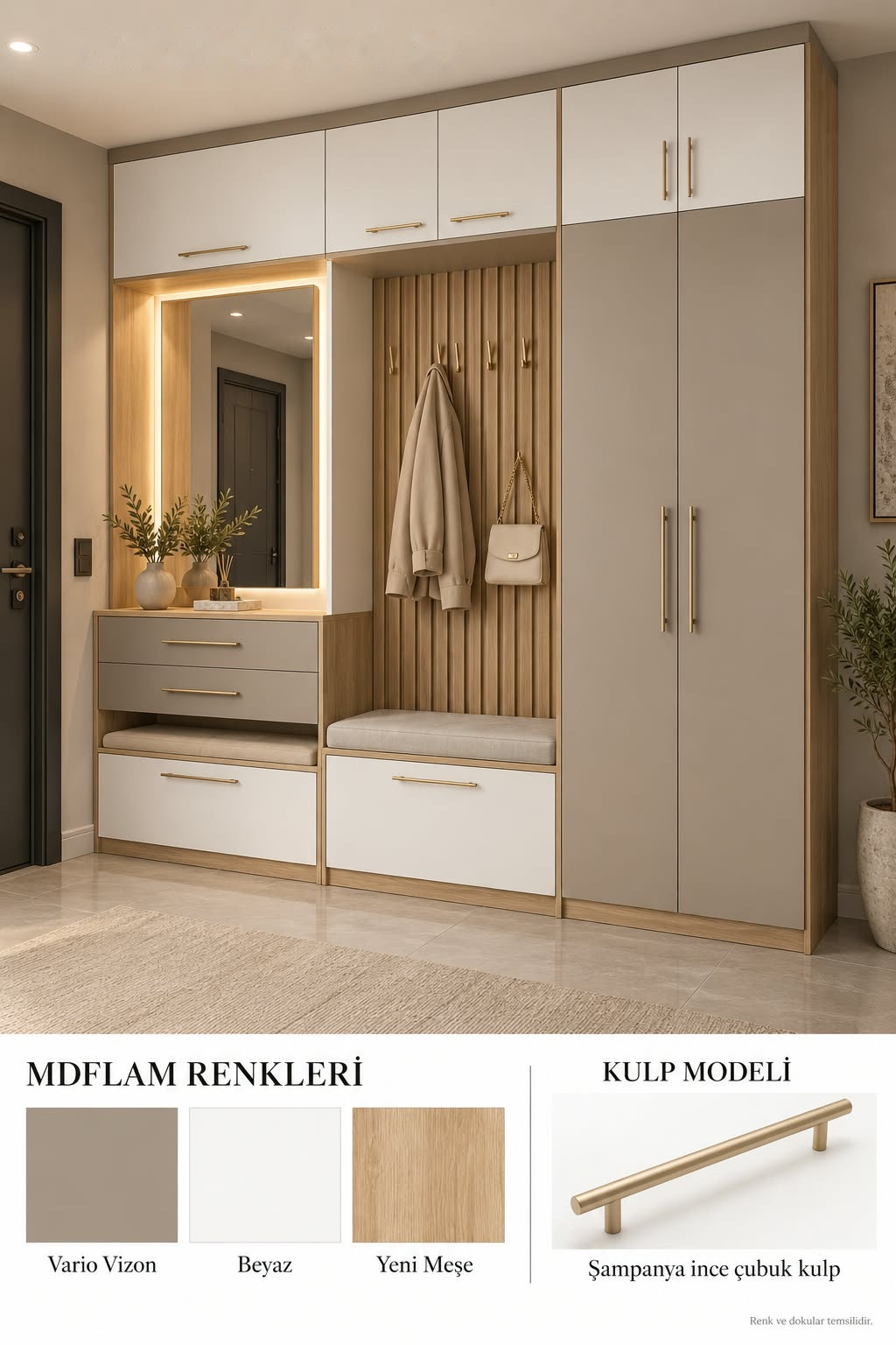 PM-122 Portmanto Modelleri | Mekan Kapı