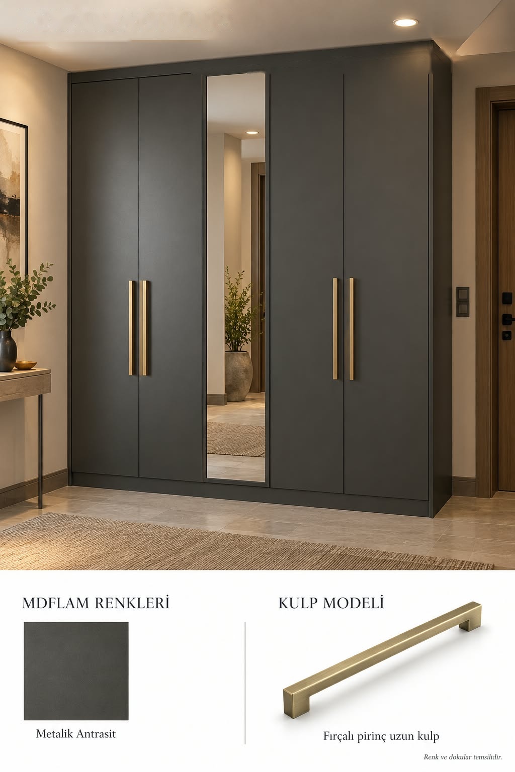 PM-130 Portmanto Modelleri | Mekan Kapı