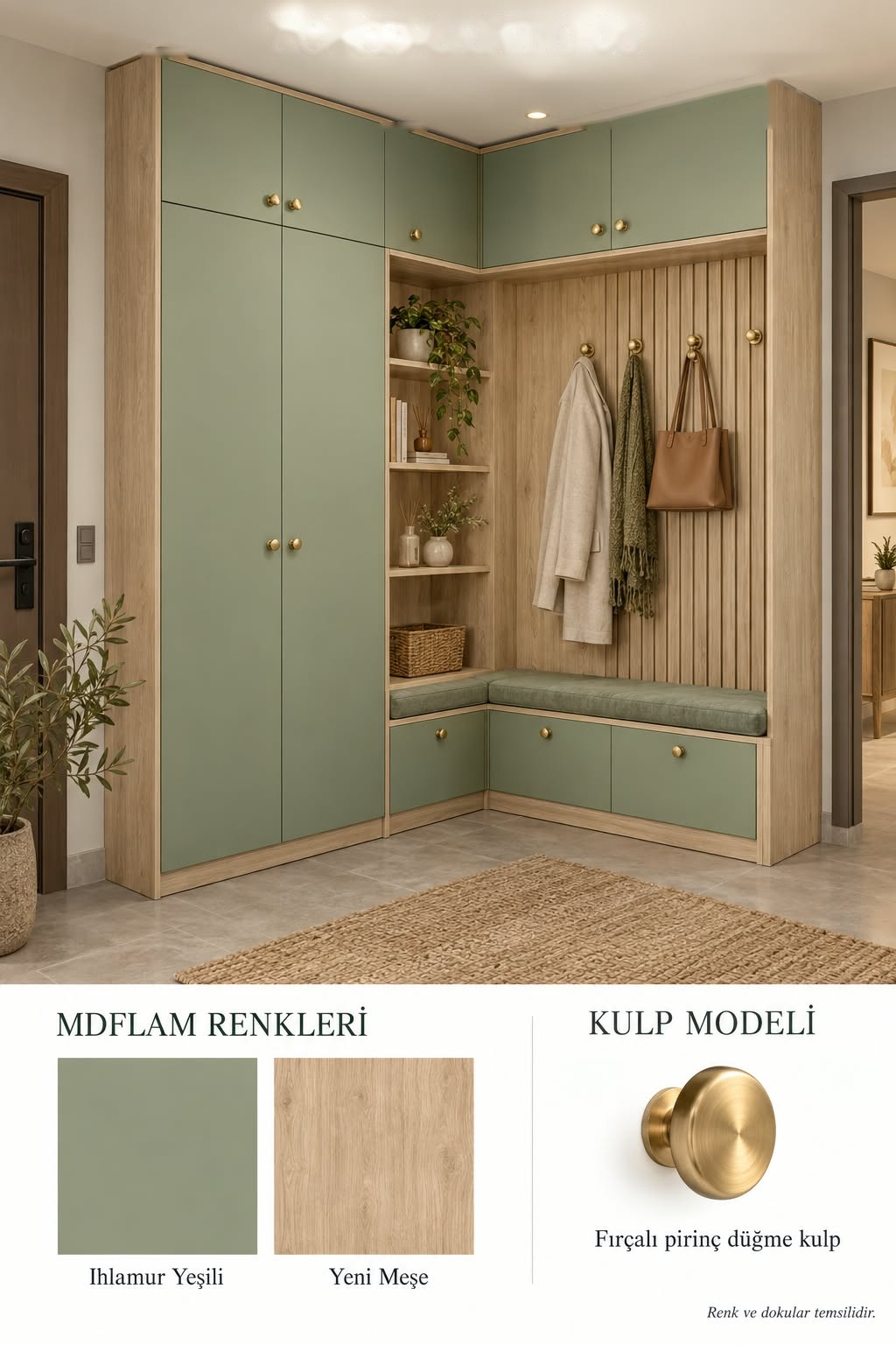 PM-139 Portmanto Modelleri | Mekan Kapı